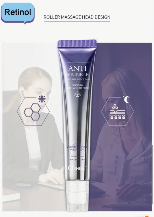 Smoothes Wrinkles Rolling Eye Cream – Firming and Tightening Eye Essence
