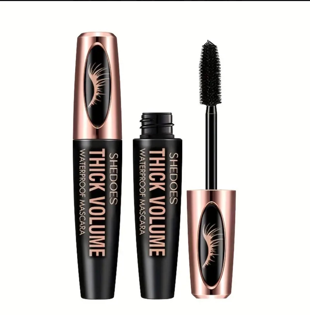 8D Fiber Lash Mascara – Waterproof, Curling & Lengthening for Thick, Voluminous Lashes
