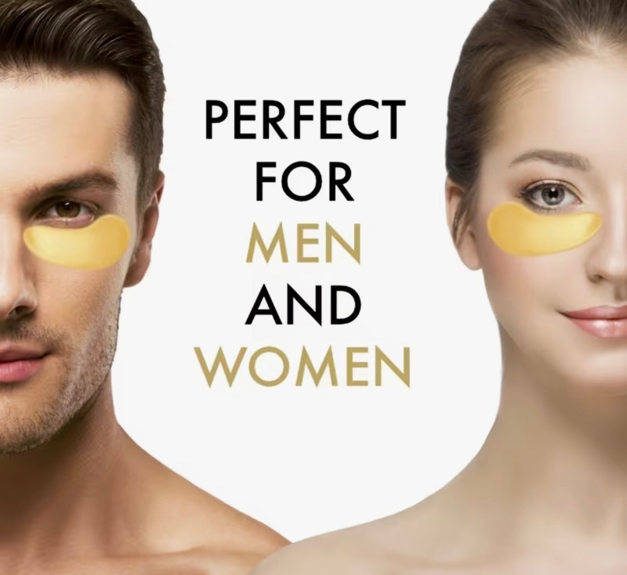 Maxylva Collagen Under Eye Patches – Hydrating Crystal Mask with Aloe Vera, Vitamin E & Green Tea