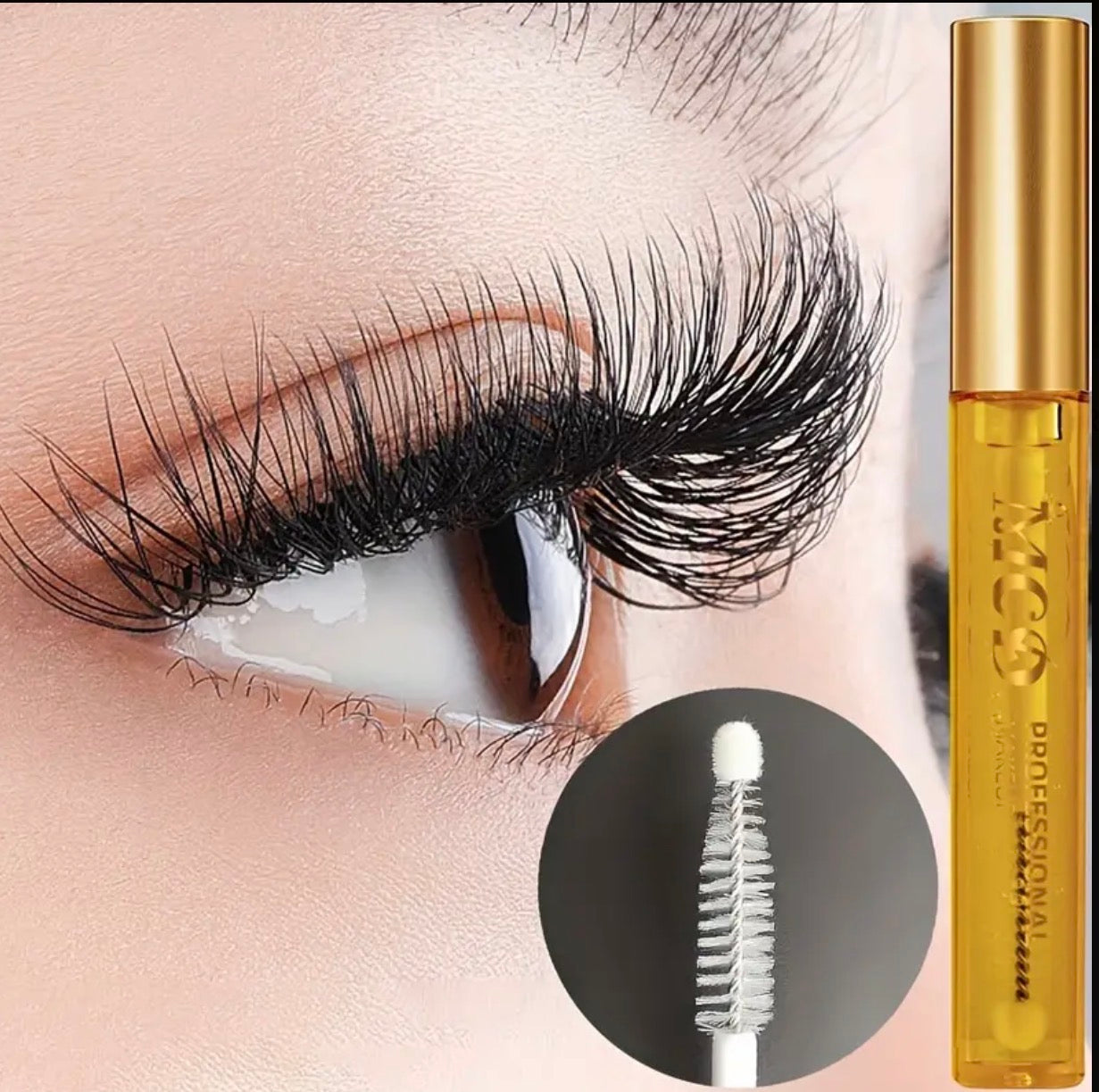 Nourishing Eyelash Serum – Natural Formula for Longer, Fuller, and Curled Lashes