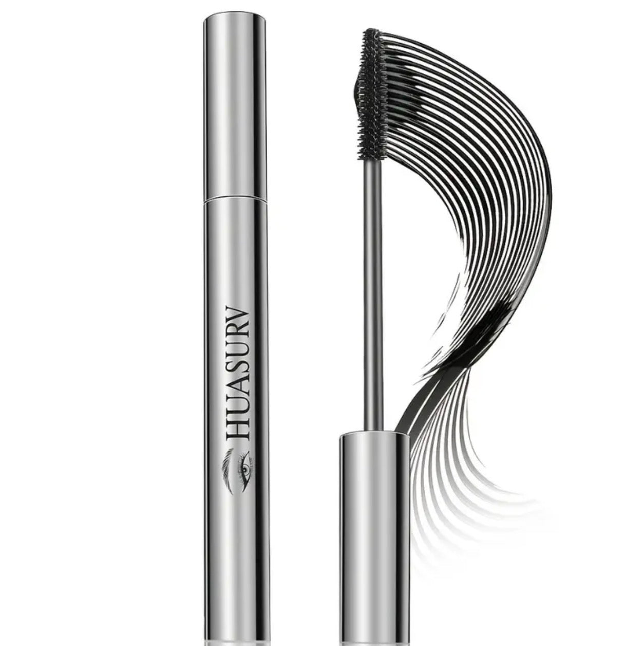 HUASURV Volumizing & Lengthening Mascara – Natural Curling Formula for Thick, Defined Lashes